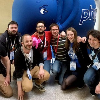 6 développeurs open studio lors du PHP tour